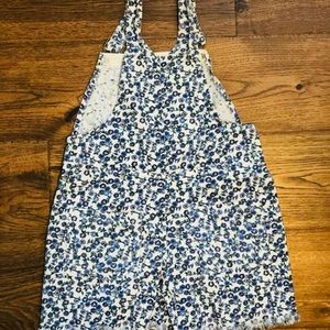 Girls denim overalls